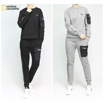 남여공용- 특양면 주머니 맨투맨 상하의세트