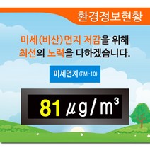 비산먼지측정기 건설현장미세먼지 공사장미세먼지측정기 미세먼지현황판 소음현황판 R-8번, R8번