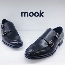 무크 남성 세미 캐주얼 및 정장 더블 몽크 스트랩 구두 517112152aa4