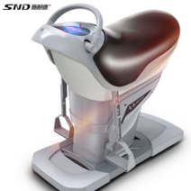 말 라이딩 머신 전기 피트니스 뱃살 빼기 승마 기계, 그레이150kg+20단+LCD