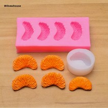 케이크틀 제빵도구 F63A 3D 오렌지 펄프 베이킹 금형 주방 실리콘 케이크 장식 도구 퐁당 초콜릿 금형 비, 한개옵션1, 01 1