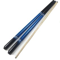 3쿠션 당구큐대 당구큐 선수용 일반용 당구대 블루 9.5mm 당구 풀 큐 스틱 12 분할 조인트 스누커 큐 ​​가죽 랩 및 고무 나무 당구 액세서리, 블루 sc008