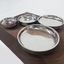 풍년주방 이중 스테인레스 스틸 반찬그릇4종 (업소용 그릇 업소용찬기세트 업소용찬기그릇 생활용 그릇 반찬용그릇 반찬그릇 찬기그릇 스테인스틸 반찬그릇), 1개, 스테인레스찬기_특대형