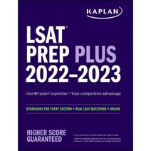 LSAT Prep Plus 2022: Strategies for Every Section + Real LSAT Questions + Online, LSAT Prep Plus 2022(Paperback), Kaplan 편집부(저),Kaplan, Kaplan Publishing