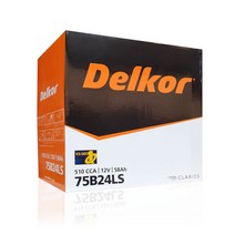 델코 75B24LS 자동차배터리 반납 (내차 밧데리 확인 필수) 혼다 CR-V HR-V S2000 시빅 자동차밧데리, 델코75B24LS_대여안함_폐전지반납