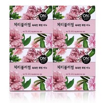 LG 온더바디 체리블라썸 휘핑비누 90g 4개입, 샤이니스토어 1