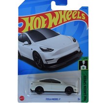 핫휠 23C 스포츠카 107종 자동차 다이캐스트 모형 피규어 HOT WHEEL, 74번 37호 테슬라 모델 Y