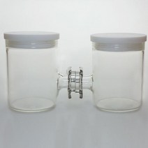 H형 이온 프로톤 교환막 실험용 전기 화학 이중 전해질 산수소 장치, 10 S-200ml