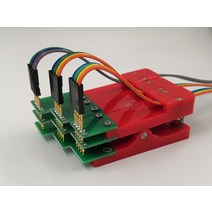 테스트 랙 PCB 클램프 지그 고정 장치 프로브 다운로드 프로그램 프로그래밍 굽기 1.27, [01] 22mm test depth, [08] 9Pin