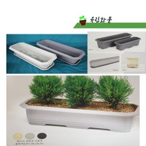 유림화훼자재상사 메가박스 화분, 그레이