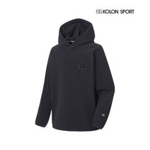 코오롱스포츠 동절 남녀공용 마이크로 플리스 HOODIE TLTBW21571BLK
