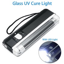 UV LED 경화 조명 395nm 그림자 없는 램프 접착제 자외선 자동 유리 앞유리 수리살균등, 6540