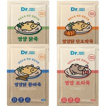 닥터페로페로 영양죽 강아지 고양이 영양식 120g, 영양닭 단호박죽
