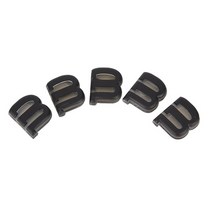 테니스 댐퍼 엘보방지 진동 충격 흡수 고무 댐프너 더운 15pcs raqueta 직원, 검은색