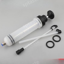 엔진오일석션기 수동 셀프 흡입기 잔유 제거 호스 차량 공구, 1개