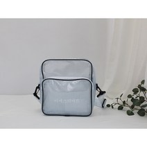 [PVC크린룸가방 작은크로스백] 제전가방 방수가방 반도체용 안전용품 방진가방, 1개