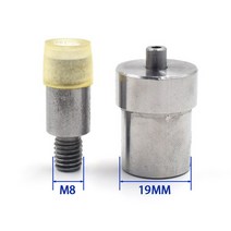 비다공성 진주 버클 리벳 핸드 프레스 금형 구두 가방 의류 장식 수리 액세서리 버튼, 01 Pearl mold_03 6MM