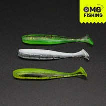 오마이갓피싱 치사뽕 쉐드 2인치 쉐드웜 이지샤이너 배스낚시 루어낚시 쏘가리웜, CMS2-6