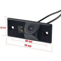 룸미러후방카메라 후방카메라 화물차후방카메라 CCD 자동차 후면보기 백업 폭스 바겐 Touran Tiguan Passat B5.5 B6 캐디 III 번호판 빛에 대 한 바겐에 카메라