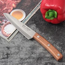 도토로 메이드쿡 우드핸들 과도칼 과일 캠핑 주방 패티나이프