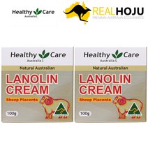 헬시케어 양태반함유 라놀린 크림 100g 2개