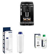 DeLonghi ECAM 커피 머신 블랙 + 정수 필터 | 액세서리가 포함된 모든 DeLonghi 커피 머신용 액세서리, 실버 블랙, 완전 자동 커피 머신