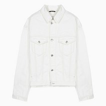 메종 마르지엘라 21SS 화이트 데님 여성 재킷 S51AM0428 S30642 101 S51AM0428S3064210100