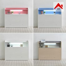 도노코코 도로시 슈퍼싱글 LED 침대 헤드보드 프레임, 침대 헤드만(핑크)