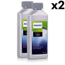 필립스 세코 커피머신 세척제 석회질제거 250ml 2개입 2팩 Philips Decalcifier, 1개