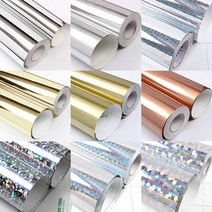 헤라증정 금속 홀로그램시트지 27종 DC-BIT-P50CM-27D, 2.금광24K-P311-50cm