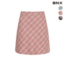[BNX] 여성 클래식 체크 미니 스커트