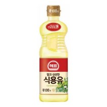 엄마손맛 집반찬 해표 콩기름 900ml 집반찬 자취 식자재 대용량, 2개