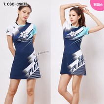 [코랄리안] 여성 그래픽 원피스 (CSOC9072) 스포츠 원피스