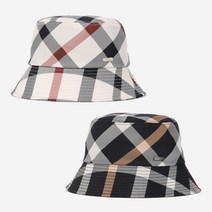 [닥스모자] 빅체크 버킷햇 DK27WBK003