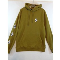 볼컴 후드 남성 M 그린 데들리 스톤 풀오버 458643