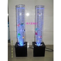 물기둥 램프 오피스 조명 버블 술집 색깔 바뀌는 바, 직경 18CM 높이 113.8CM