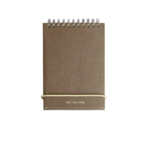 소소문구 the Very thing 수첩 portable, brown, 2개