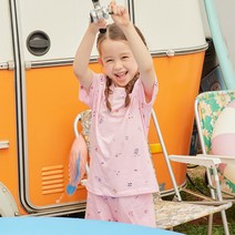 수아팜 여아용 썸머바캉스 3부 내의 세트