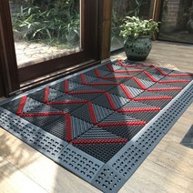카디매트 상가 매장 회사 관공서 학교 발매트 출입구 솔매트 발판 60x120cm, A형 그레이 60x120cm