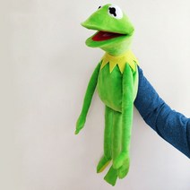 60cm = 23.6 인치 머펫 커밋 개구리 박제 동물 손 인형 봉제 아기 소년 장난감 생일 선물 60cm, default