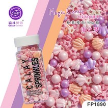 아라잔 스프링클 초콜릿데코 식용구슬 설탕장식 소포장, 쉘믹스 100g, 100g, 1개