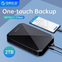 ORICO-2 테라바이트 데이터 백업 안드로이드 전화기 PC 노트북 맥 Whatsapp 3.5 인치 하드 드라이브 및 동기화, [03] US PLUG
