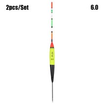 2PCS 긴 타원형 낚시 플로트 8g/10g/15g/20g/40g/60g Bobber EVA 플라스틱 탄성 야외 강 바다 부력 물고기, 18 D-6.0