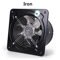 시로코팬 8 인치 직접 공급 축 팬 고속 배기 quot주방 욕실 용 공기 환기 완전 동봉 된 순수 구리 모터, [01] 8 Inch, [02] Iron material