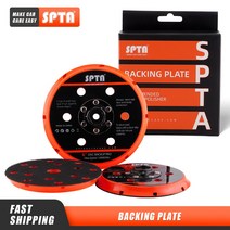 SPTA 폴리셔패드 SPTA폴리셔 광택기 증류기 UTRAI 폴리셔용 샌딩 패드 백킹 자체 접착 백 인치, 13.15Pcs - 5inch
