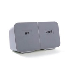 룸미러 블랙박스 4체널 파인뷰 후방카메라 벽 마운트 면봉 립스틱 보관 상자 다기능 면, 회색