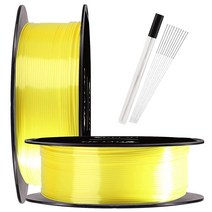 샤인 브론즈 1.75mm PLA 3D 프린터 필라멘트 메탈릭 브론즈 샤이니 3D 프린팅 소재 1KG 스풀 TTYT3D, Silk Yellow