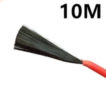 Ow 비용 고무 12K 33ohm 5V-220V-300V 탄소 섬유 난방 케이블 난연 전기 열 와이어 바닥 라인, 06 10m