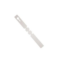 꽃집 카페 공원 명패 정원 반지 식물 꼬리표 212cm 방수 재사용할 수 있는 PVC, 100개, 21x2cm, 하얀색