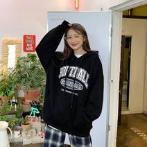 [기모추가/단독진행] 소프트볼 레터링 후드티